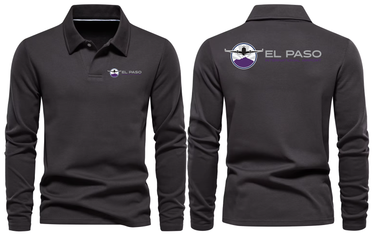 EL PASO AIRPORT LONG SLEEVE POLO
